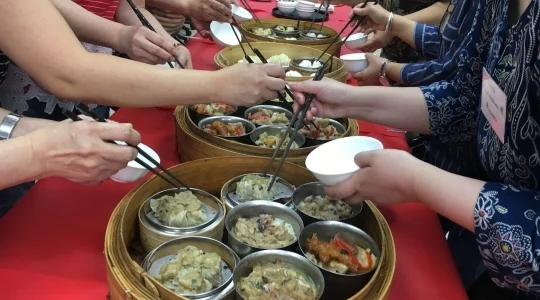 イメージ：点心付き中国茶ペアリング体験プラン